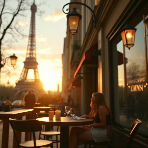 Affiche de la série 'Café de Flore', une comédie romantique sur la vie parisienne et l'amour.