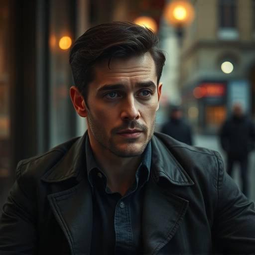 Portrait de Marc Dupont, acteur jouant le rôle de Julien dans Café de Flore.